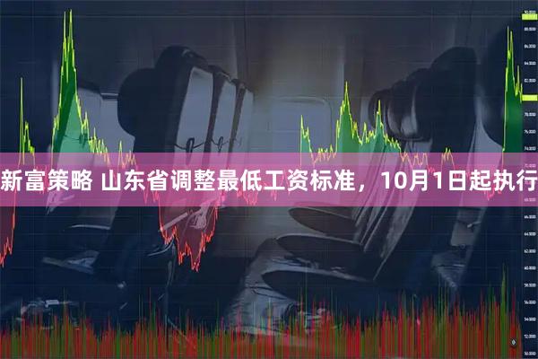 新富策略 山东省调整最低工资标准，10月1日起执行